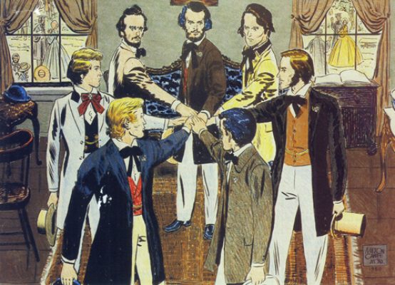 The founding of Sigma Chi — brothers bound by friendship and shared ideals